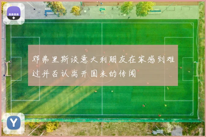 邓弗里斯谈意大利朋友在家感到难过并否认离开国米的传闻